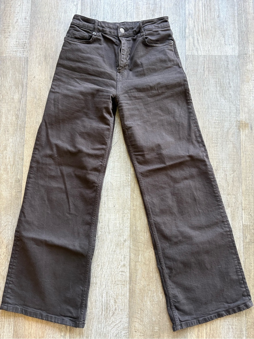 Zara Dark Brown Trousers
